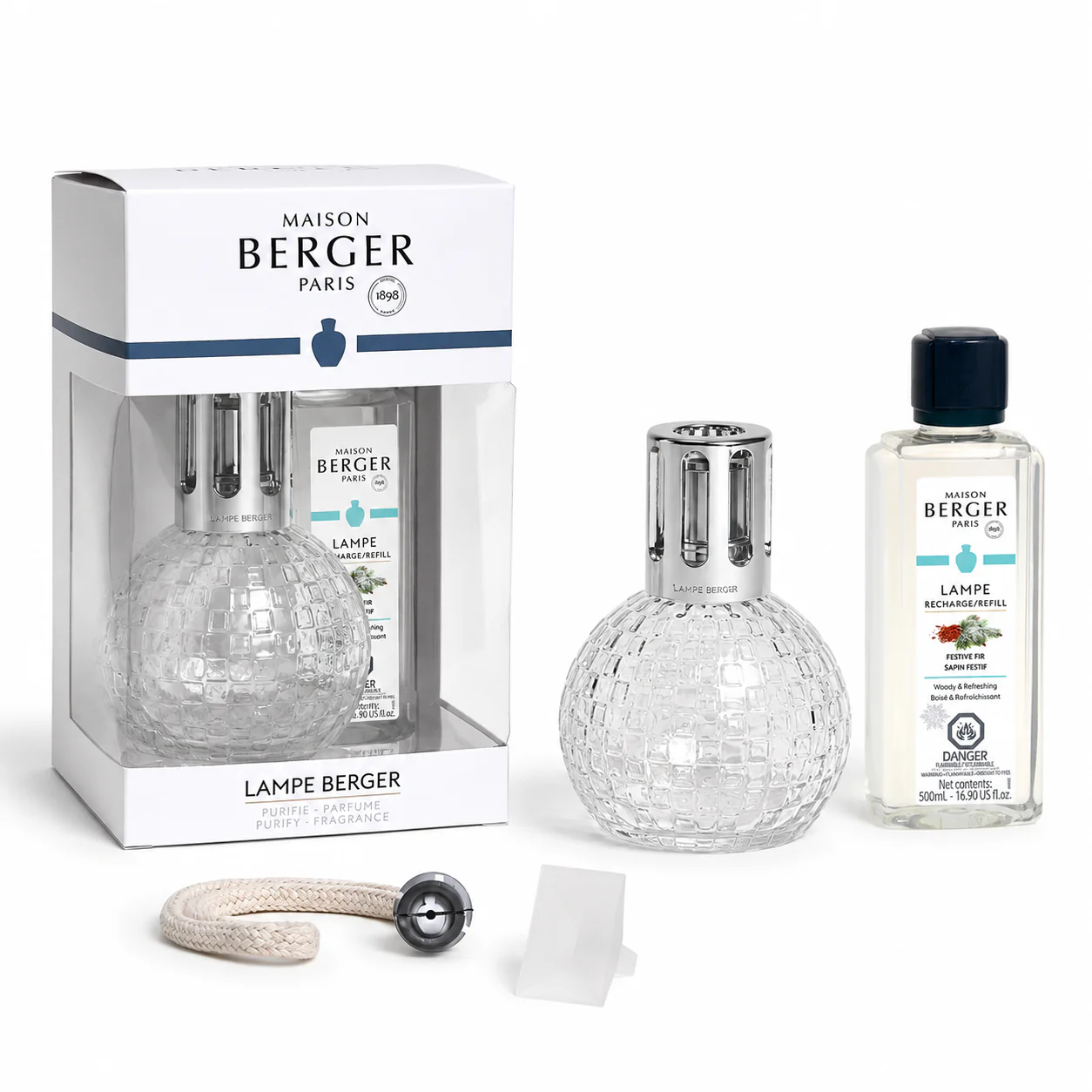 DISCO Crystal Clear Lampe Gift Set by Maison Berger - Image 2