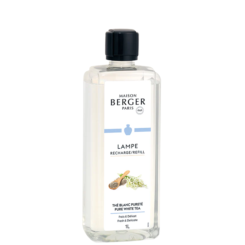Pure White Tea - Lampe Maison Berger Fragrance - 1 Litre